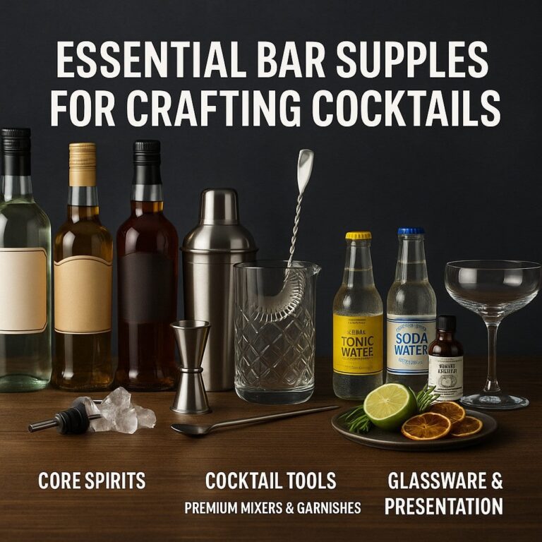 Essential Bar Supplies