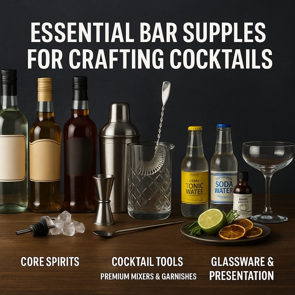 Essential Bar Supplies
